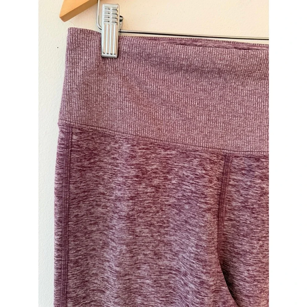 alo High Waist Alosoft Lounge Legging Parisian Pink Heather Medium